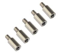 TOBBOMEY 5pcs Plated Album Extension Posts Scrapbook Binding Screws Photo Album Tool for Scrapbooking Crafts Replacement Handcraft Accessories