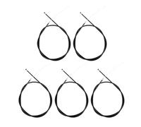 TOBBOMEY 5pcs Walker Brake Cables - 43'' Drive Wheelchair Brake Cable Replacement Parts - Versatile Rollator Handbrake Lines for Mobility Aid Repair Elderly Home Care