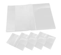 TOBBOMEY 5pcs Wear-Resistant Document Holder Lightweight Travel Wallet for Student Id Credit Card Stylish Travel Accessories