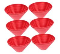 TOBBOMEY 6pcs Non-Slip Rubber Jar Opener Pads Multipurpose Gripper for Easy Lid Opening Kitchen Supplies and Wear-Resistant Jar Opener Accessories
