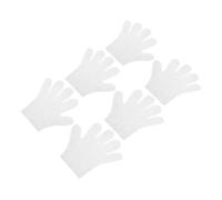 TOBBOMEY 6pcs Pet Grooming Gloves for Dogs and Cats Convenient Dry Cleaning Wipes for Pet Bathing and Grooming Soft Gentle and Easy to Use for All