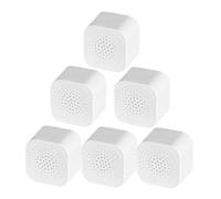 TOBBOMEY 6pcs Refrigerator Odor Absorber Box Activated Carbon Air Freshener Purifier for Fridge Freezer Cabinet Eliminates Smell and Freshens Air