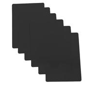 TOBBOMEY 6Pcs Reusable A6 Plastic Price Tags Double-Sided Waterproof Label Holders for Merchandise Display and Library Shelf Organisation Handwritten Note Capability