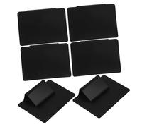TOBBOMEY 6pcs Small Hanging Chalkboard Signs for Food Labeling Erasable Mini Blackboard Tags for Store Display Reusable Price Writing Boards for Bakery Cafe Party Restaurant Use