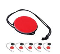 TOBBOMEY 6pcs Sports Camera Tethering Ropes with Strong Adhesive Stickers and Safety Buckles for Surfing Snorkeling Action Camera Helmet Mounts Enhanced Stability for Extreme Outdoor