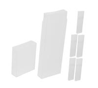 TOBBOMEY 6pcs Tongue Scraper Travel Case Portable Storage Box with Secure Closure Compact Organizer for Oral Hygiene Tools and Small Accessories Lightweight and Multifunctional for Travel