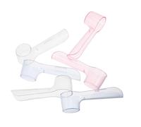 TOBBOMEY 6pcs Toothbrush Covers Caps for Oral Electric Toothbrush Travel-Friendly Protector for School Camping and Family Use