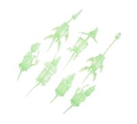 TOBBOMEY 7Pcs Glow Dark Dinosaur Skeleton PVC Fossil Model for Educational Hand Play Dinosaur Bones Collection