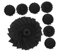 TOBBOMEY 8pcs Weatherproof Folding Umbrella Top Replacement Caps with Screws Secure Attachment and Easy Installation Accessories for Outdoor Adventures and Everyday Use
