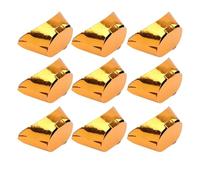 TOBBOMEY 90Pcs Traditional Chinese Sacrificing Ingots Gold Paper Ancestor Worship Offerings Compact Burn for Smooth Sailing Health Wealth Prosperity Ceremony