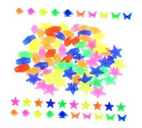 TOBBOMEY 98PCS Bicycle Decorations Fun Bike Accessories for Includes Stars Butterflies Fish Long Beads Easy Attachment Multipurpose Design Cute Bike Trims for Boys