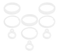 TOBBOMEY 9PCS Silicone Sealing Ring Replacement for 40oz Water Bottle Gasket O Ring Compatible with Thermoflask Stainless Steel Lid Gasket for Insulated Flask Flip Lid