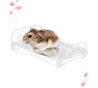 TOBBOMEY Acrylic Cooling Plate for Hamster Chinchilla Rabbit Pet Cooling Mat Aluminum Alloy