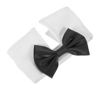TOBBOMEY Adjustable Bow Tie Cat Collar Decorative Pet Collar for Kittens Breathable Neckwear for Daily Wear and Special Occasions Comfortable and Skin-friendly Design