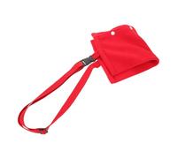 TOBBOMEY Adjustable Red Reptile Travel Sling Bag for Lizards and Bearded Dragons, Small Soft Sling Carrier for Chameleons and Small Pets, Portable Reptile Transport Backpack for Outdoor Use