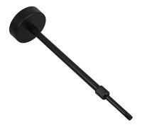 TOBBOMEY Adjustable Telescopic Light Extension Pole 40cm Downrod for Pendant Lighting Fixtures, Fluorescent Lamp Stem Compatible Office and Outdoor Hanging Lamp Installation