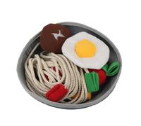 TOBBOMEY Adorable Multi-function Dog Puzzle Treat for Sniffing and Digging Skin-friendly Material Washable Enrichment Accessory for Pets to Prevent Obesity and Stimulate Curiosity