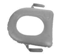TOBBOMEY Air Inflatable Toilet Seat Cover Comfortable Padded for Elderly Seniors Commode