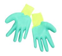 TOBBOMEY Animal Handling Gloves for Small Pets Breathable Lightweight Pet Grooming Gloves with Scratch Resistant Protection Comfortable Anti-bite Mittens for Hamsters Guinea Pigs and Dogs