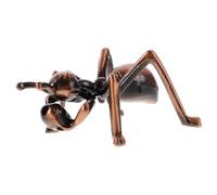 TOBBOMEY Ant Shape Metal Incense Stick Holder Compact Lightweight Incense Burner for Home Office Bedroom Decor Artistic Animal Design