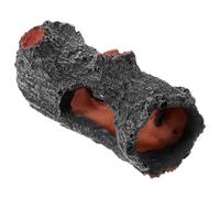 TOBBOMEY Aquarium Tree Trunk Decoration for Fish Tanks and Reptile Habitats Lightweight Multi-functional Artificial Structure for Aquascaping and Hiding Places