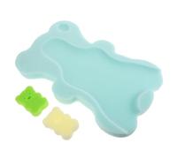 TOBBOMEY Baby Bath Seat and Newborn Bath Sponge Pad for Infants Mint Green Soft Baby Bathtub Mat Sponge Support Suitable for and Newborn Care Random Color