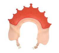 TOBBOMEY Bath Hat for Toddlers Shower Visor Infant Baby Adorable Design Waterproof Adjustable PP TPE Material Prevents Shampoo and Water Touching Face for Hair Washing