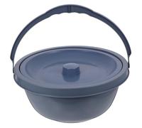 TOBBOMEY Bedpan for Elderly Women Portable Urinal Bucket Car Urinal Nappy Bucket Kid Emergency Use