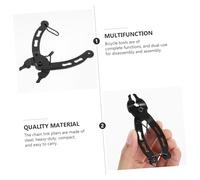 TOBBOMEY Bike Chain Removal Tool Quick-link Plier for Mountain and Road Bikes Construction Ergonomic Handle for Easy Chain Breaker and Installation Repair