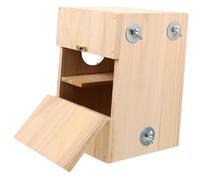 TOBBOMEY Birds Nesting Holder Bird House Breeding Box Incubator Nesting Box for Chick Brooder Nest Feeding House Incubator Nest Ornament