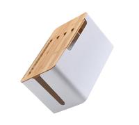 TOBBOMEY Cable Organizer Box with Multi Shunt for Router and Socket Large Wire Storage Container for Home Accessories Desktop Wire Management and Cable Cover