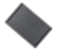 TOBBOMEY Car Anti-skid Dashboard Grip Mat Non-slip Pad with Rhinestone for Phone and Interior Decoration Wide Temperature Resistant Washable No Residue Adhesion for Cars