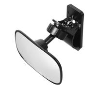 TOBBOMEY Car Backseat Mirror with Secure Clamp Clear Wide Angle Interior Viewing Mirror for Rear Monitoring Easy Installation for Any Vehicle Promotes Safe Driving and Peace of Mind
