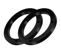 TOBBOMEY Car Speaker Spacer Ring 5 Inch Plastic Speaker Adapter Pair for Vehicle Audio Installation Accessories Compatible