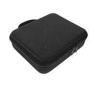 TOBBOMEY Car Vacuum Cleaner Storage Bag with Rigid Shell and Extra Pocket, Portable Handheld Vacuum Case with Carry Handle for Automotive Tool Storage and Travel