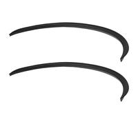 TOBBOMEY Carbon Fiber Car Wheel Eyebrow Trim Strips Anti-collision Mudguard Protector Adhesive Edge Guard Weather Resistant Automotive Mudguard Stickers for Vehicle Arch Protection and