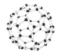 TOBBOMEY Carbon Molecular Structure Model Chemistry Teaching Aid DIY Plastic Components Science Educational Tool for Classroom Learning and Molecular Understanding