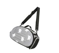 TOBBOMEY Cat Carrier Backpack Foldable Breathable Eva Outdoor Pet Bag Small Grey for Travel and Daily Use