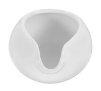 TOBBOMEY Ceramic Sauce Pitcher Milk Jug with Creative Spout for Coffee Syrup and Salad Dressings Sturdy Smooth Surface Milk Dispenser for Hot and Cold Liquids in Bistro and Kitchen Use
