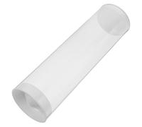 TOBBOMEY Clear Plastic Badminton Shuttlecock Organizer Tube Transparent Storage Container for Standard Shuttlecocks Portable and Sturdy Badminton Equipment Holder