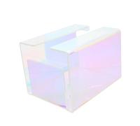 TOBBOMEY Colorful Creative Tissue Box with Film Coating Compact Storage Organizer for Living and Desktop Practical and Stylish Tissue Container for Clean Home Environment