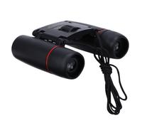 TOBBOMEY Compact 30x60 Mini Binoculars for Travel and Bird Watching Folding Small Binoculars with High Definition Optics for Outdoor Hiking and Theater in Black