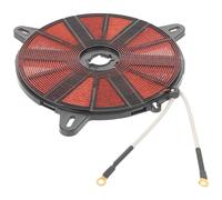 TOBBOMEY Cooker Heating Panel: Cooker Accessory for Magnetic Heater Wire, Induction Accessory Panel, Induction Heat Red