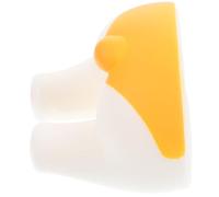 TOBBOMEY Corgi Tail Wall Hook Adhesive Toothbrush Holder Bathroom Hanging Hooks Animal Tail Design for Wall Mounted Storage