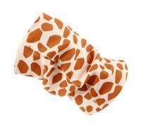 TOBBOMEY Cute Pet Hood Scarf for Dogs and Cats Thick and Cozy Winter Neck Warmer Design for Optimal Comfort Giraffe Style for Cold Weather and Amusement