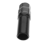 TOBBOMEY Deep Anti- Wheel Lug Nut Socket Portable Impact for Secure Grip and Versatile DIY Use Black Composite Replacement for Small Hub Nuts