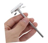 TOBBOMEY Deep Fryer Thermometer with Stand Stainless Steel Cooking and Baking Temperature Gauge for Accurate Oil Heat Measurement Easy to Use Kitchen Tool for Bbq and Home Frying