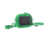 TOBBOMEY Dinosaur Camera with Dual Lens and Instant Print Drop-resistant Digital for Portable Lightweight Cartoon Design for Outdoor Adventures and Family Gatherings