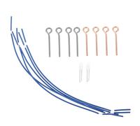 TOBBOMEY DIY Fruit Battery Science Experiment Kit Educational Electronics for Students Easy Assembly Fruit-powered Clock Project Learning Tool for Primary School Science