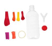 TOBBOMEY DIY Lung Breathing Model Educational Stem Science Kit for Pulmonary Function Assembly Teaching Aid Interactive Human Lung Anatomy Learning Project Random Color